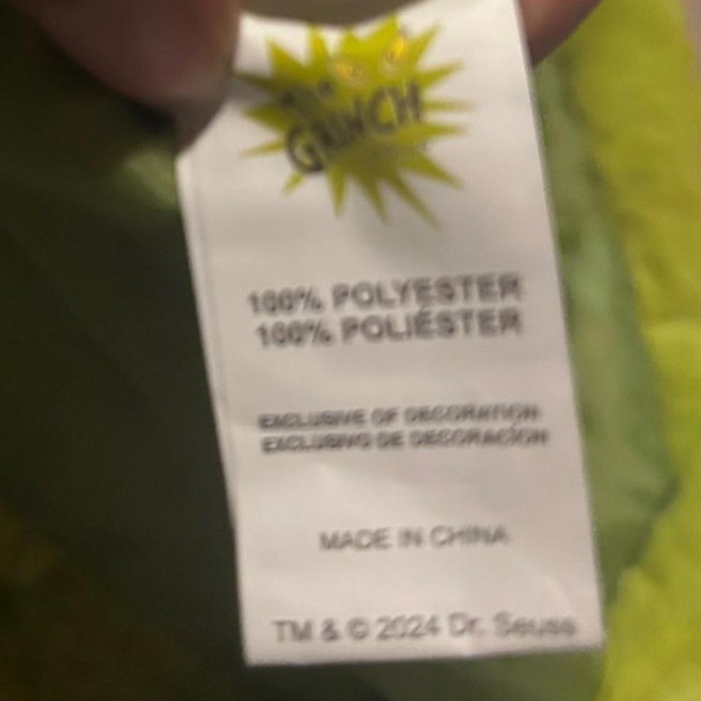 Grinch tote bag - Picture 3 of 3